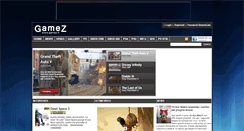 Desktop Screenshot of gamez.it