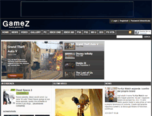 Tablet Screenshot of gamez.it